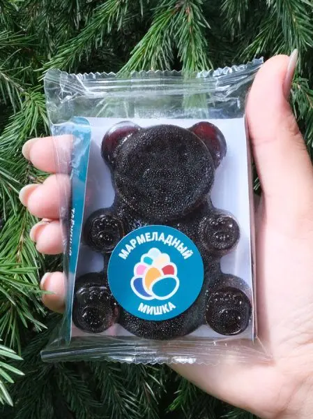 Мармелад сосновый МИШКА на пектине