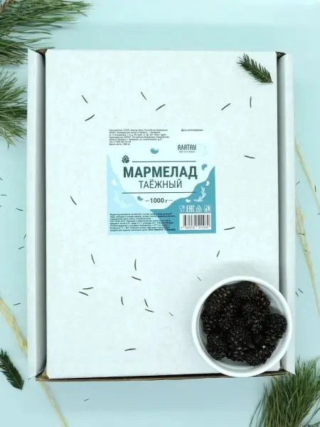 Мармелад сосновый "Таёжный", 1кг